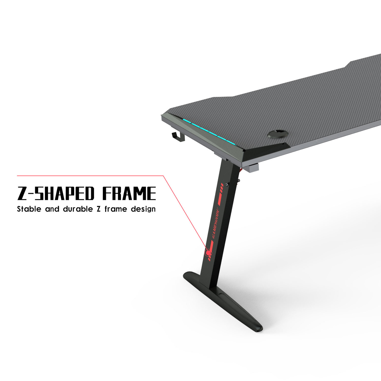 Large PC Computer Gaming Desk